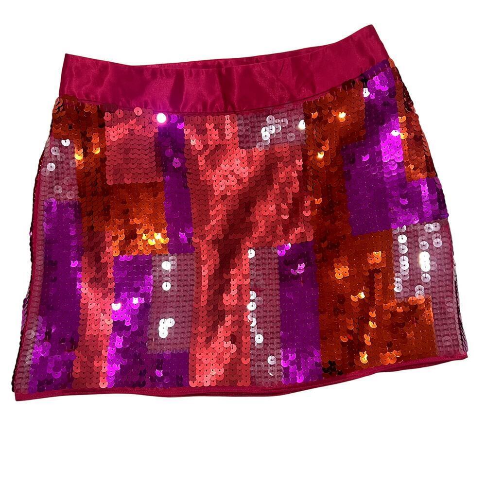 Express Vintage Sequin Skirt Size 0
